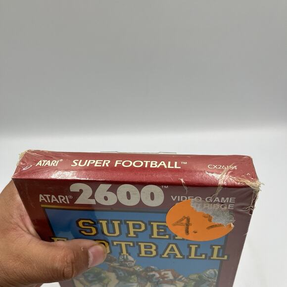 Super Football Atari 2600 video game cartridge NIB sealed box - Picture 9 of 11